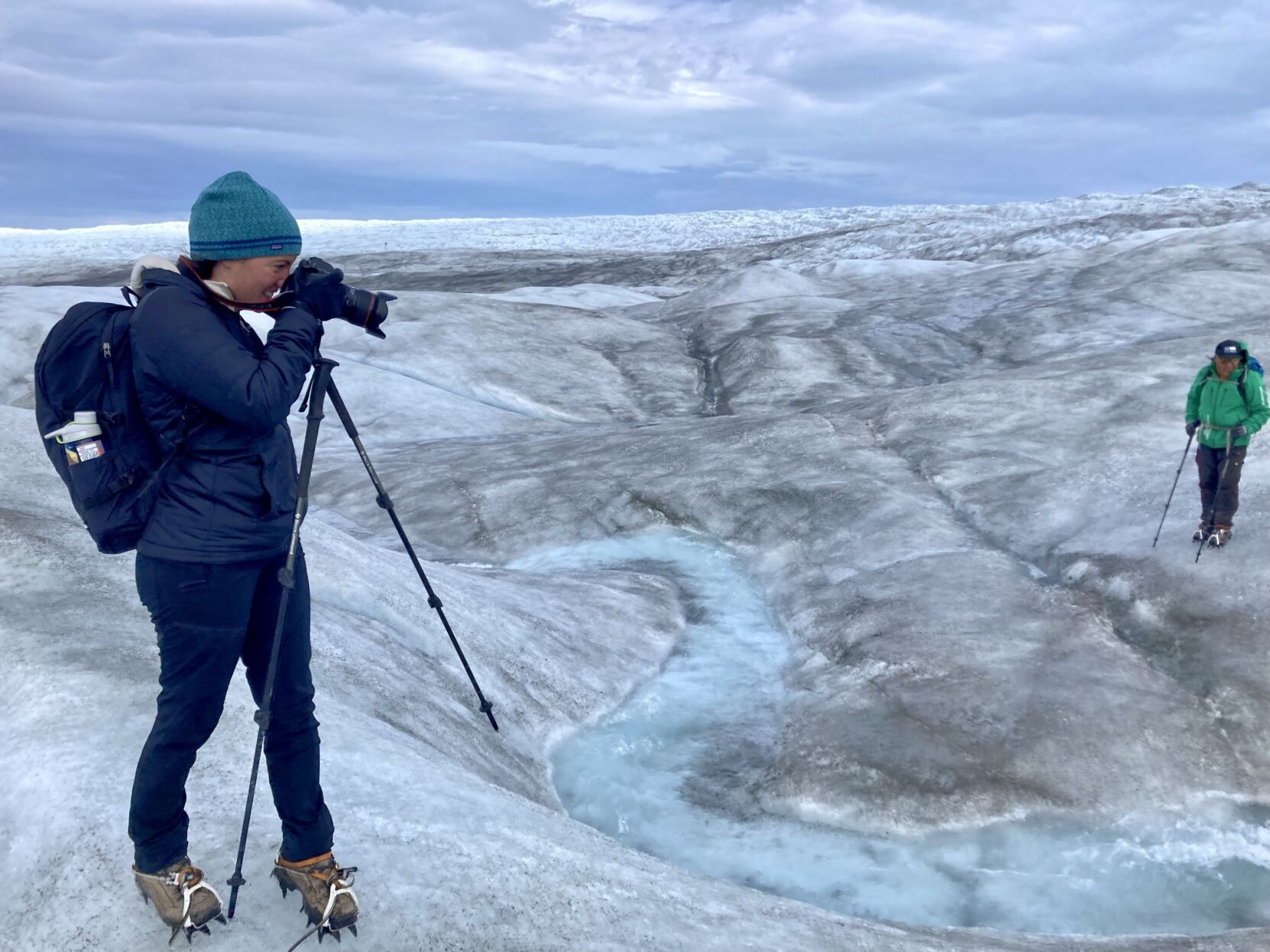 Lauren Petracca in Greenland